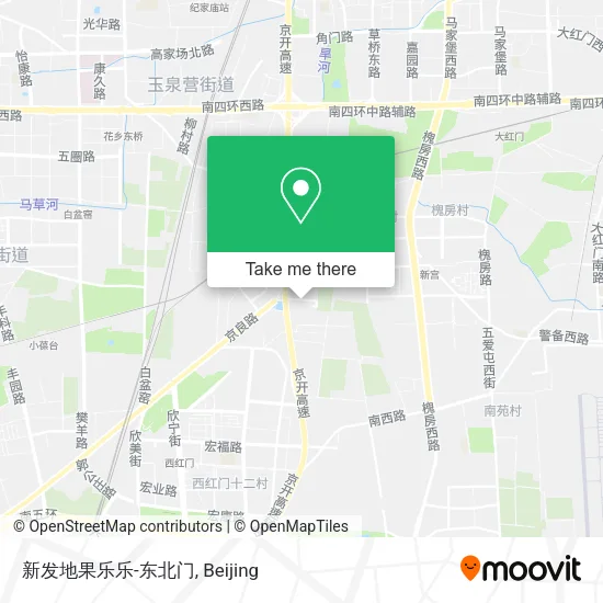 新发地果乐乐-东北门 map