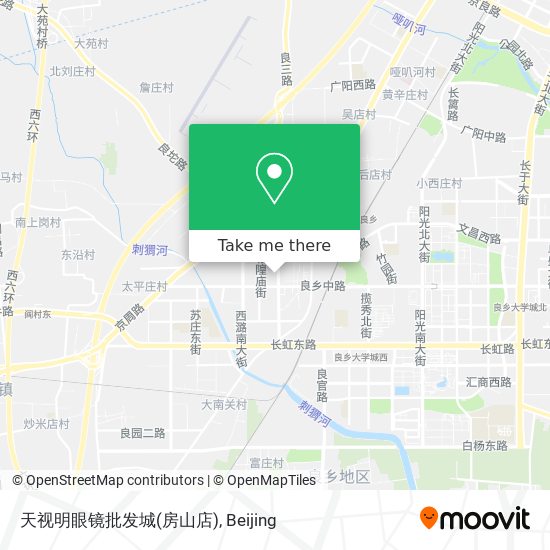天视明眼镜批发城(房山店) map