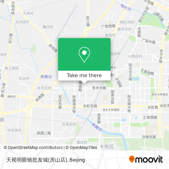 天视明眼镜批发城(房山店) map