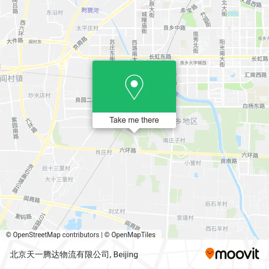 北京天一腾达物流有限公司 map