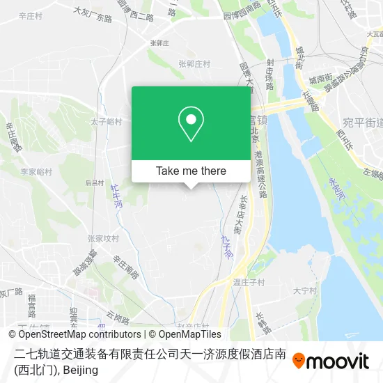 二七轨道交通装备有限责任公司天一济源度假酒店南(西北门) map