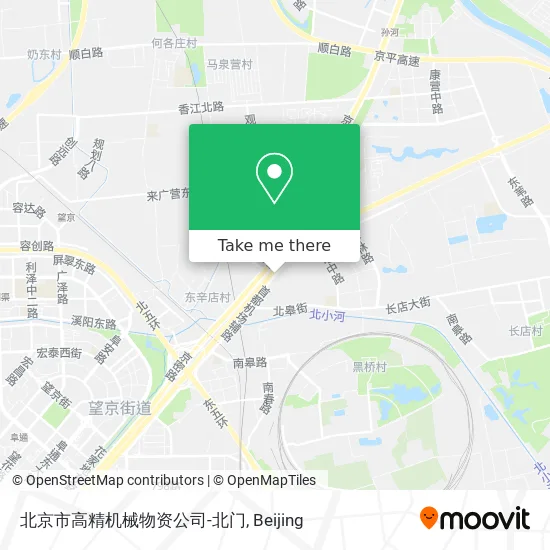 北京市高精机械物资公司-北门 map