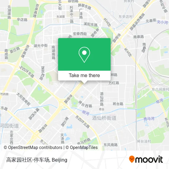 高家园社区-停车场 map