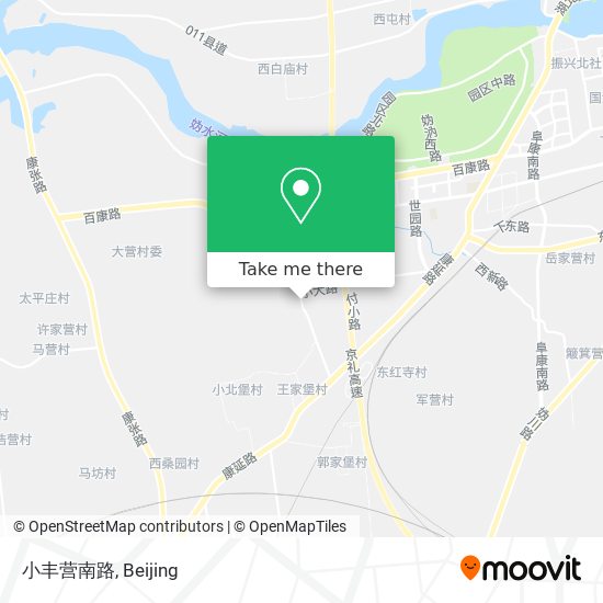 小丰营南路 map