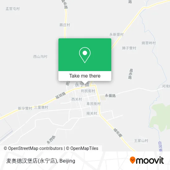 麦奥德汉堡店(永宁店) map