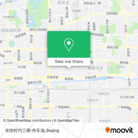 东恒时代三期-停车场 map