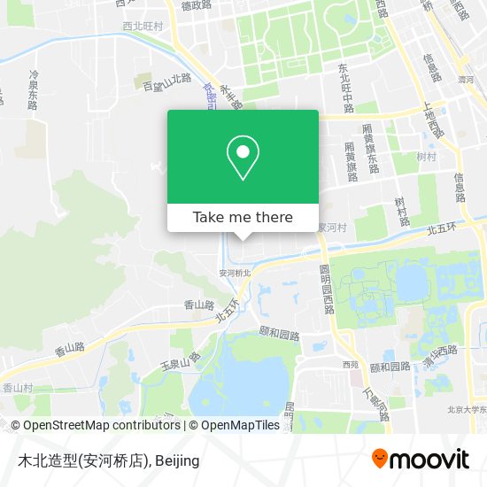 木北造型(安河桥店) map