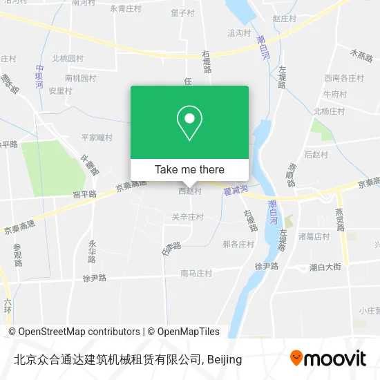 北京众合通达建筑机械租赁有限公司 map