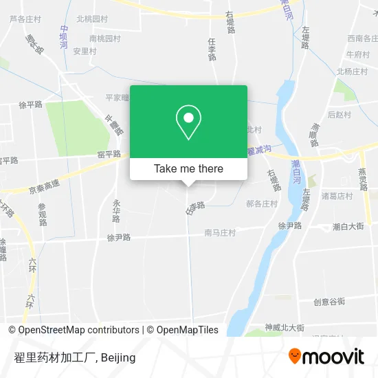 翟里药材加工厂 map