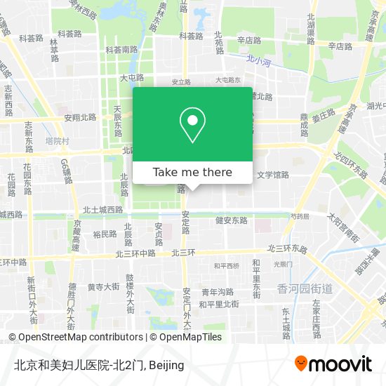北京和美妇儿医院-北2门 map