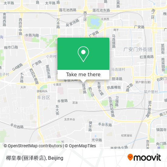 椰皇泰(丽泽桥店) map