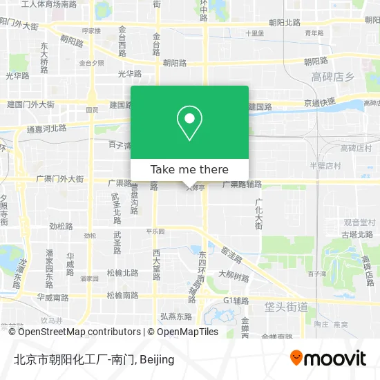 北京市朝阳化工厂-南门 map