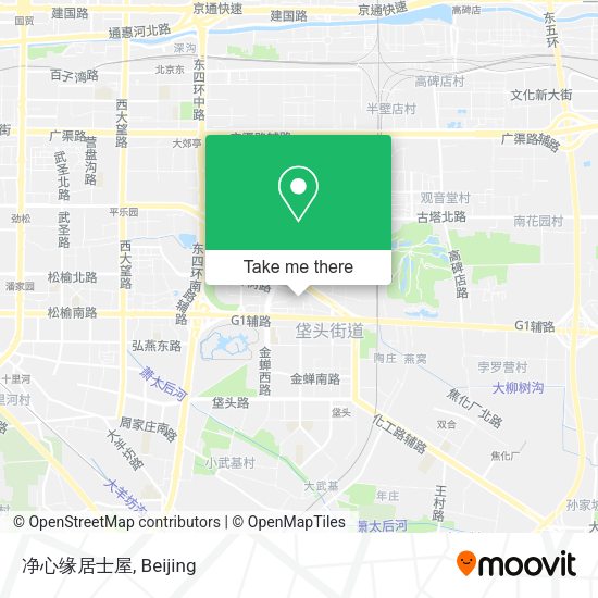 净心缘居士屋 map