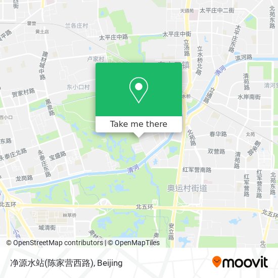 净源水站(陈家营西路) map