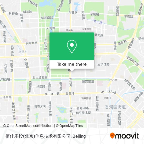 佰仕乐投(北京)信息技术有限公司 map