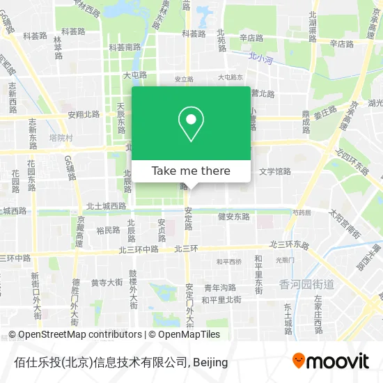 佰仕乐投(北京)信息技术有限公司 map