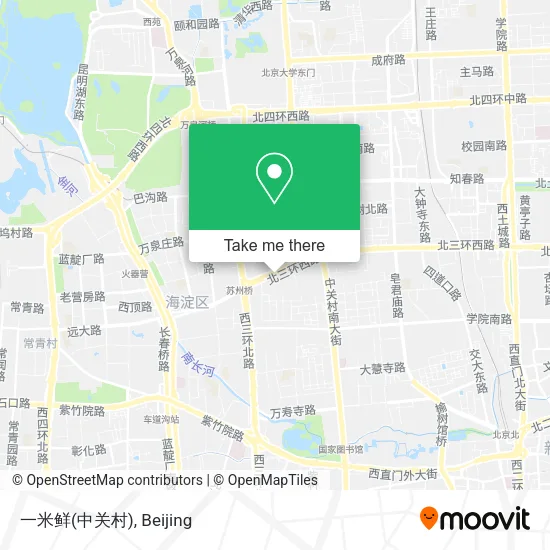 一米鲜(中关村) map