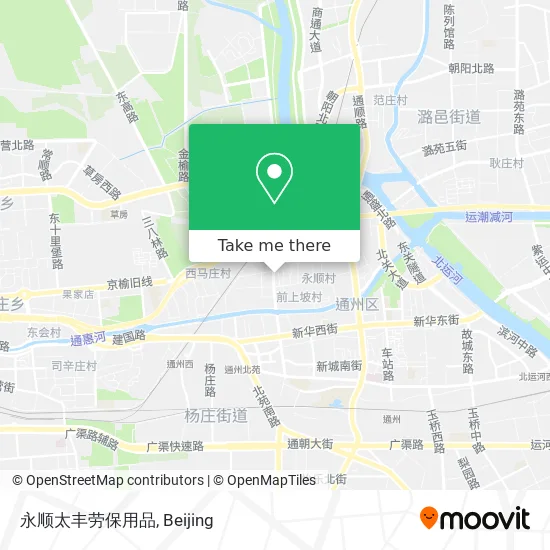 永顺太丰劳保用品 map