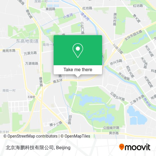 北京海鹏科技有限公司 map