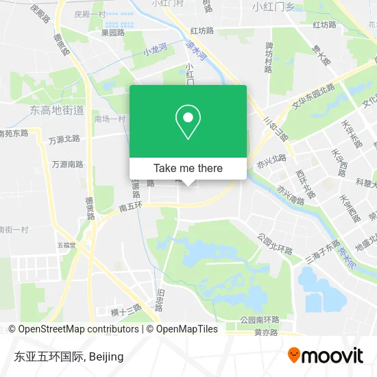 东亚五环国际 map