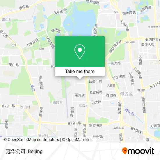 冠华公司 map