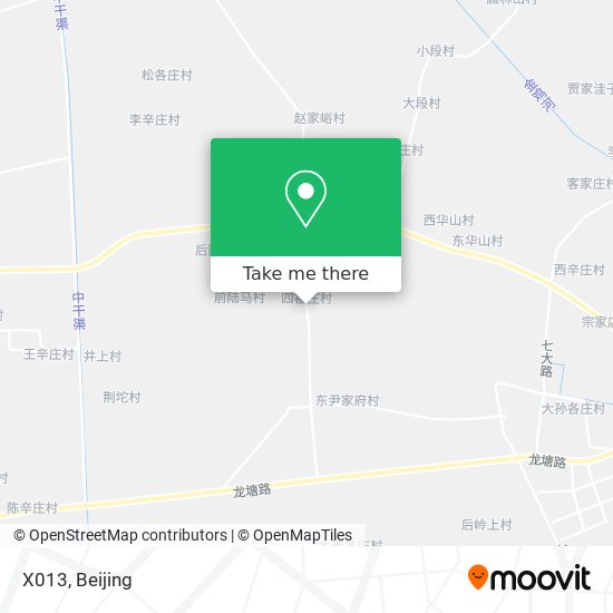 X013 map