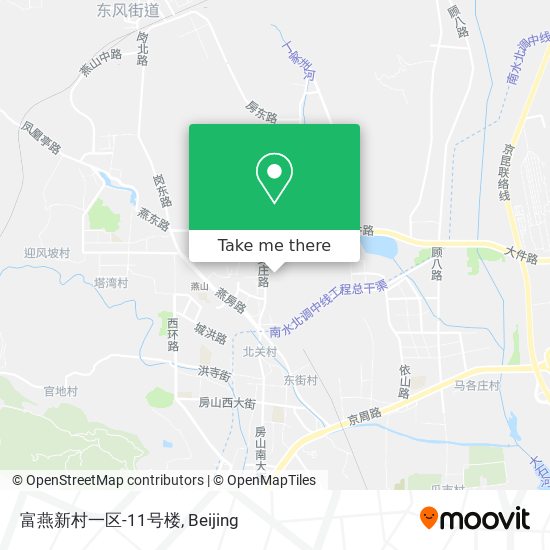 富燕新村一区-11号楼 map