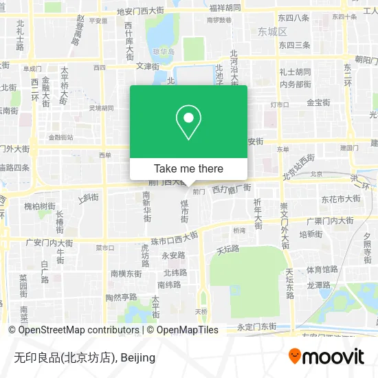 无印良品(北京坊店) map