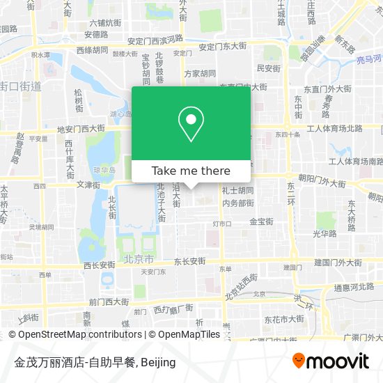 金茂万丽酒店-自助早餐 map