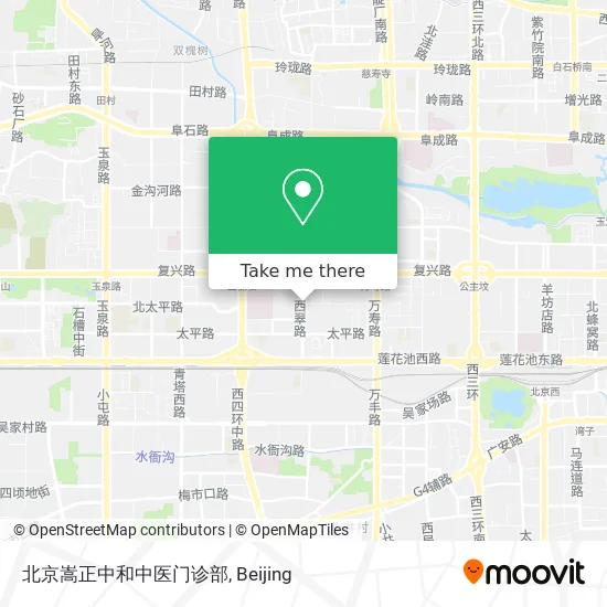 北京嵩正中和中医门诊部 map
