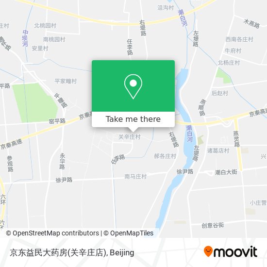 京东益民大药房(关辛庄店) map