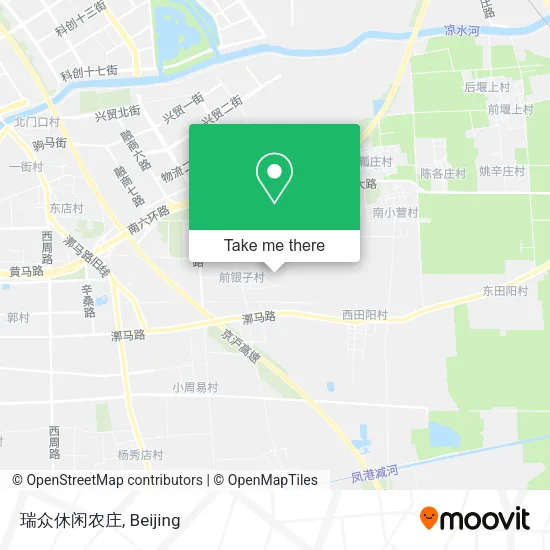 瑞众休闲农庄 map