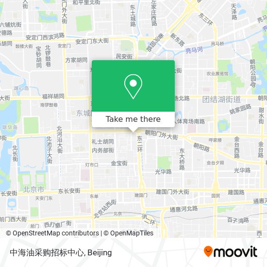 中海油采购招标中心 map