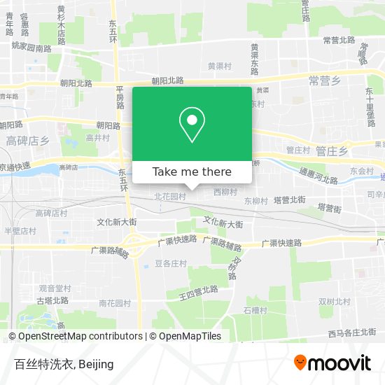 百丝特洗衣 map