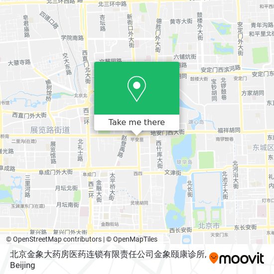 北京金象大药房医药连锁有限责任公司金象颐康诊所 map