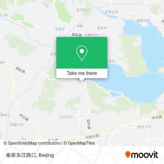 秦家东庄路口 map