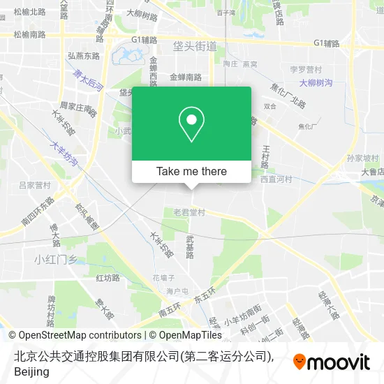 北京公共交通控股集团有限公司(第二客运分公司) map
