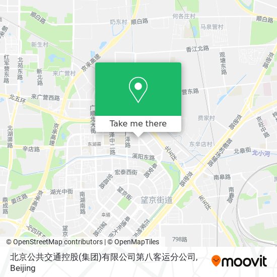 北京公共交通控股(集团)有限公司第八客运分公司 map
