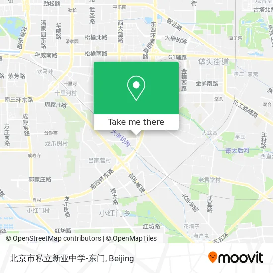 北京市私立新亚中学-东门 map