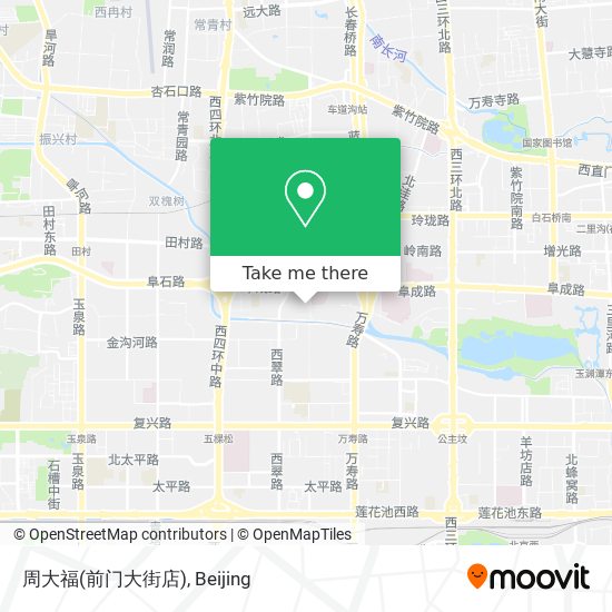 周大福(前门大街店) map