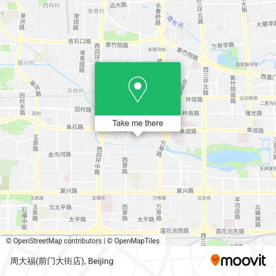 周大福(前门大街店) map