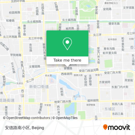 安德路南小区 map