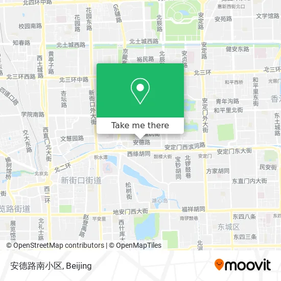 安德路南小区 map