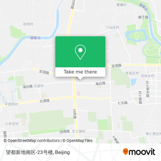望都新地南区-23号楼 map