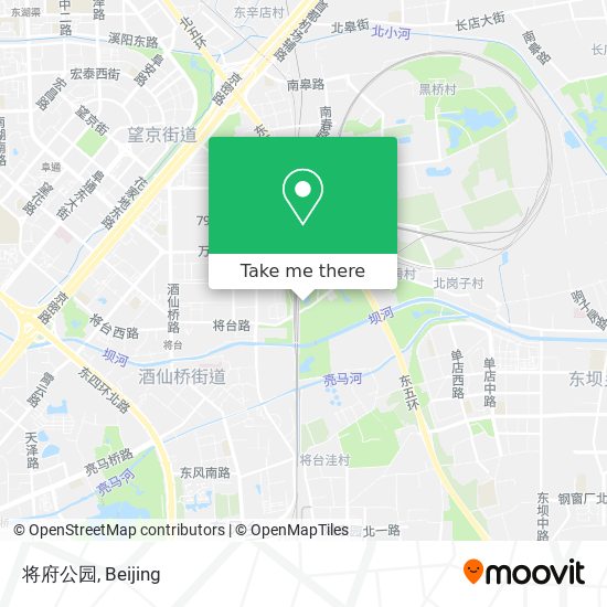 将府公园 map