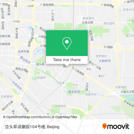 垈头翠成馨园104号楼 map