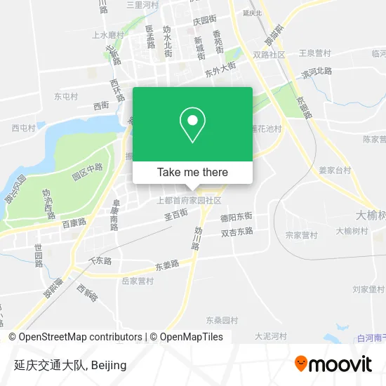 延庆交通大队 map