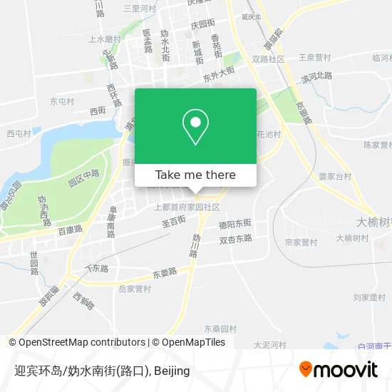 迎宾环岛/妫水南街(路口) map