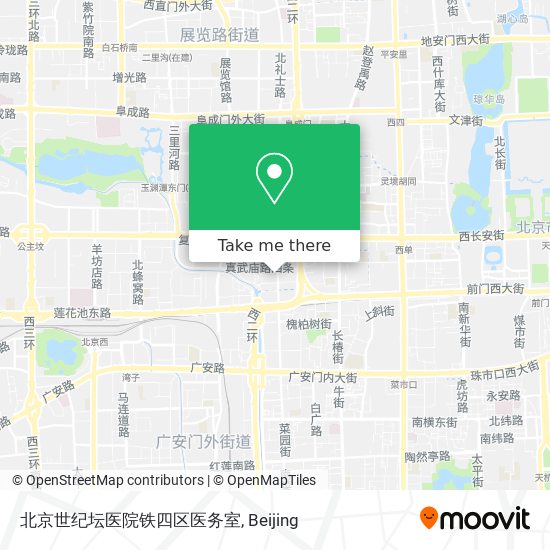 北京世纪坛医院铁四区医务室 map