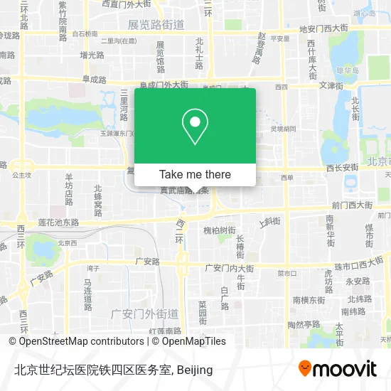 北京世纪坛医院铁四区医务室 map